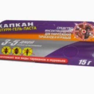 Капкан-штурм 15 г-Купить гель от тараканов в Москве
